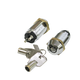 Tubular Keylock Switch Shunt SPST Key: #1300, Silver - SS-090-2H0 Tubular Keylock Switch Shunt SPST Key: #1300, Silver - SS-090-2H0
